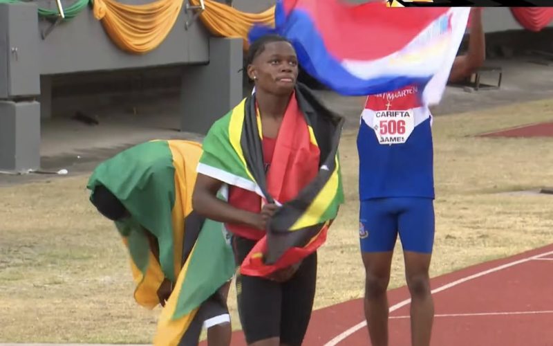 Newton Claims Bronze for SKN in CARIFTA 800m Final