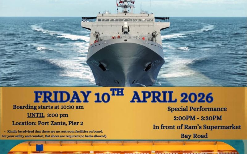 Historic Visit – Taiwan Navy Comes to St. Kitts!