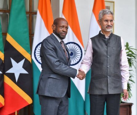 India’s Foreign Minister Traces Relationship with St. Kitts and Nevis at Opening of St. Kitts and Nevis High Commission in New Delhi –