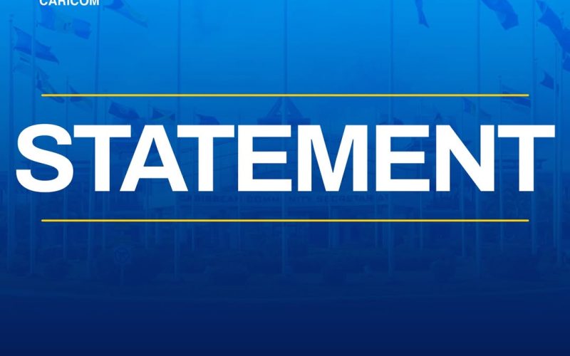 STATEMENT FROM THE CHAIR OF THE CARIBBEAN COMMUNITY (CARICOM) Honourable Dr. Terrance Drew, Prime Minister of St. Kitts and Nevis