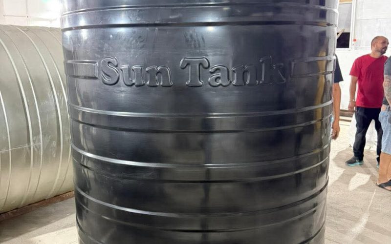 Prime Minister Drew Announces First 1,000-Gallon Water Tank Produced in St. Kitts and Nevis