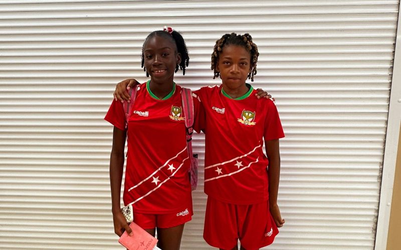 Nevis Department of Sports Congratulates U14 Girls Representatives