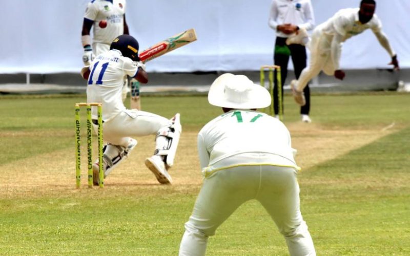 Cricket : Visitors Fight Back After Scorpions Mammoth 457