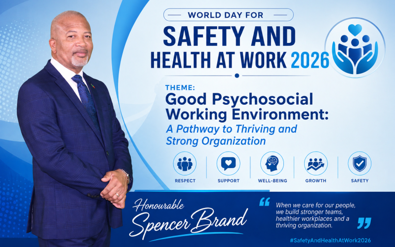 Hon. Spencer Brand’s World Day for Safety and Health at Work 2026 Address
