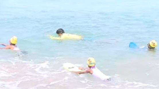 Sixth Annual Easter Swim Camp Underway at Yachtsman’s Beach