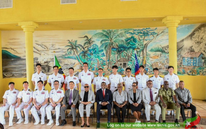 Historic Taiwan Navy Visit Further Strengthens the Enduring Friendship with Saint Kitts And Nevis