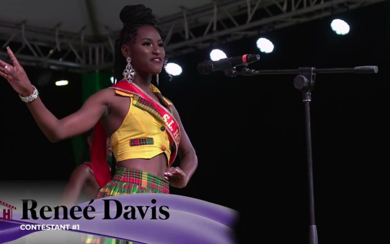 Miss Nevis Reneé Davis Takes the Stage Tonight in St. Maarten