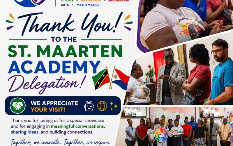 SKNRA Extends Appreciation to St. Maarten Academy Delegation
