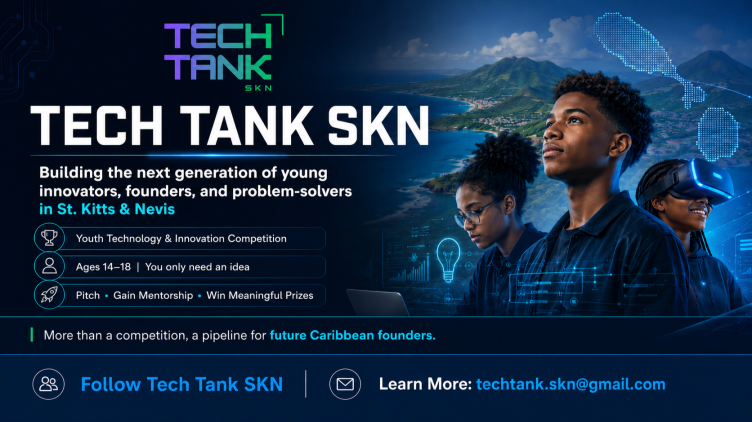 Tech Tank SKN Launches to Inspire the Next Generation of Innovators in Saint Kitts and Nevis