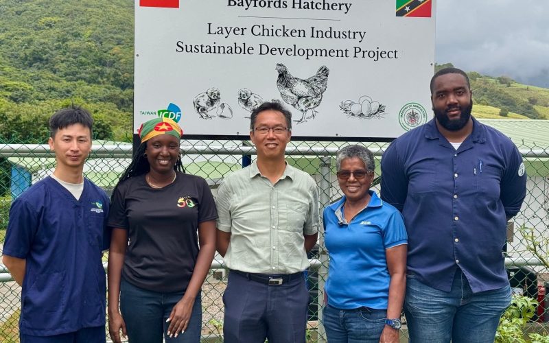 IICA Representatives Visit St. Kitts Hatchery Management Centre