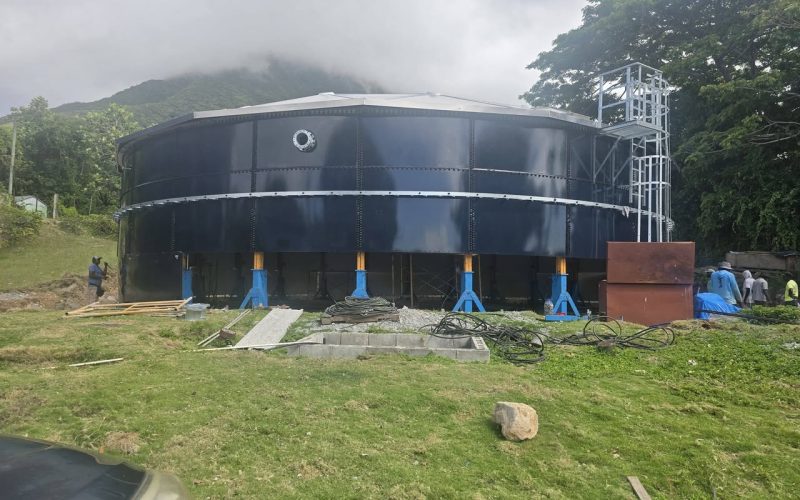 Major Progress Recorded on New 500,000-Gallon Water Storage Tank at Stoney Hill