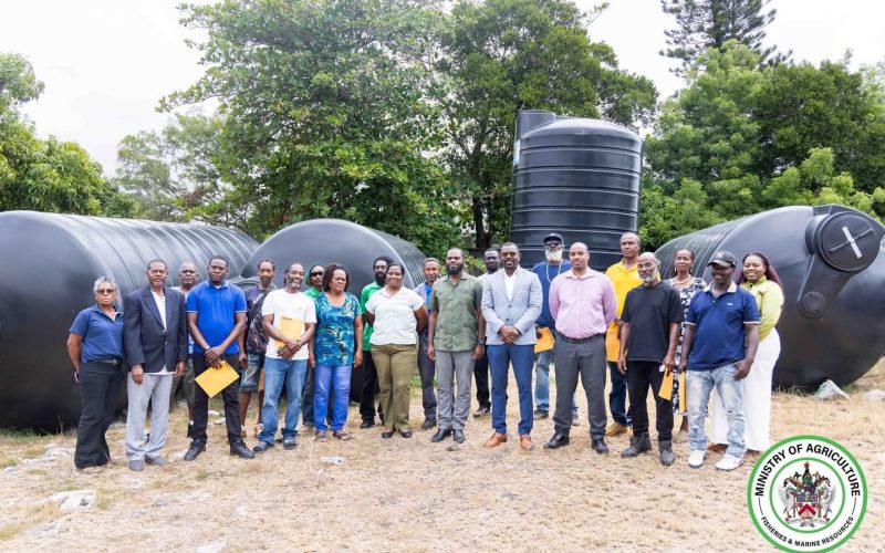 Farmers Receive 5,000-Gallon Water Tanks Through Major International Partnership