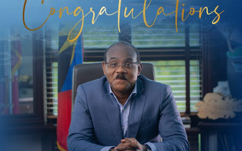 Congratulations to Prime Minister Gaston Browne on His Fourth Re-election