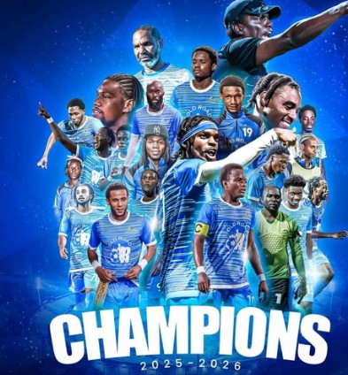 Football :Old Road Jets Crowned Premier League Champions with Unbeaten Season