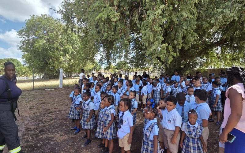 Maude Crosse Preparatory School Hosts Engaging Fire Safety Week Activities