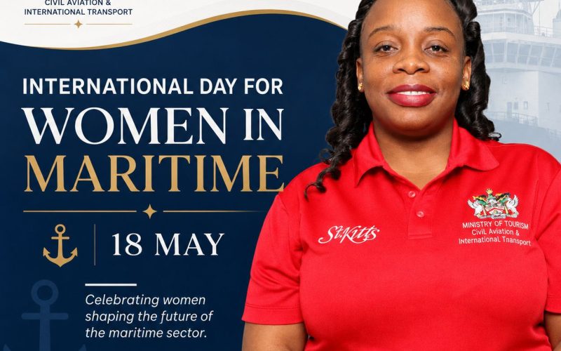 Ministry of Tourism, Civil Aviation and International Transport Recognizes Ms. Ticoya Connor on International Day for Women in Maritime