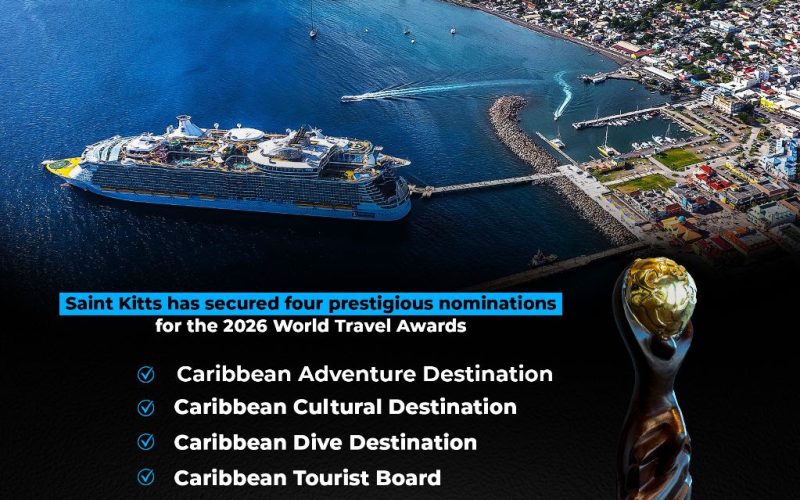St Kitts Secures Four Prestigious 2026 World Travel  Awards Nominations