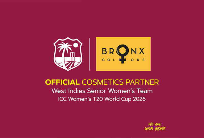 Cricket West Indies Welcomes BRONX COLORS as Official Cosmetics Partner of West Indies Women for the T20 World Cup