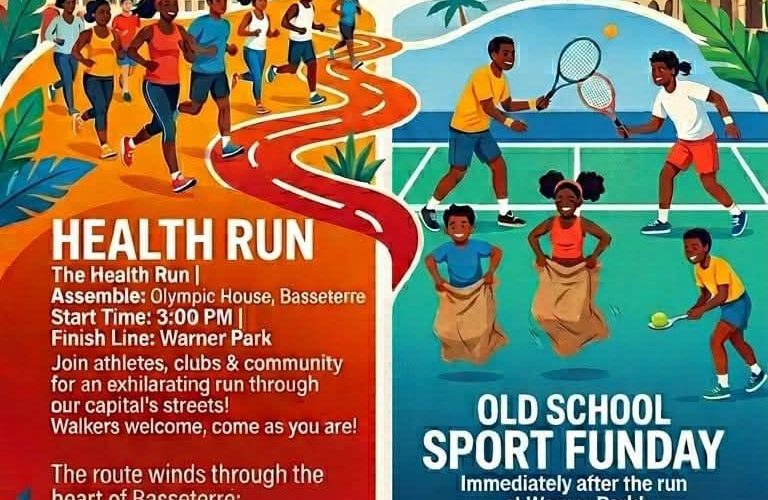 St. Kitts and Nevis Olympic Committee Unveils Events for Olympic Day Run/Walk 2026 Event