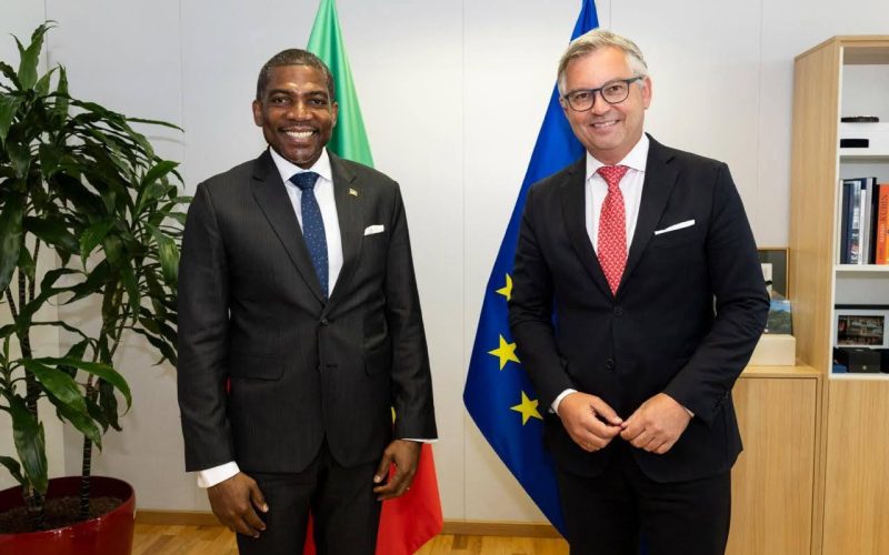 PM Drew Meets with European Commissioner Magnus Brunner