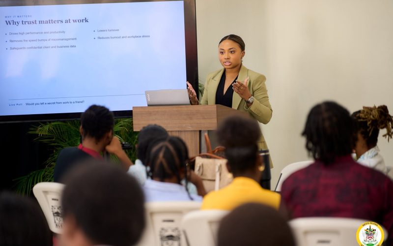 Summer Job Attachment Participants Encouraged to Build Trust in the Workplace