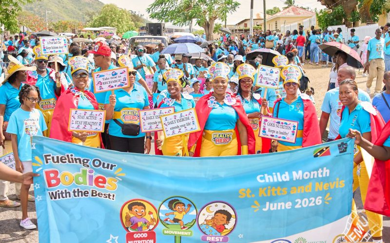 Child Month 2026 Celebrations Conclude with Colourful Grand Parade Through Basseterre
