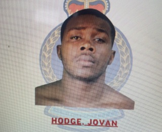 Jovan  Hodge  Charged with Battery on Police Officer