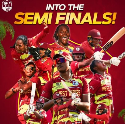 Cricket : Windies Women Reach Semi-finals Despite Ireland Defeat
