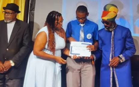 LOAF, Mother Congratulates Nevis Scholar Khalen Jeffers